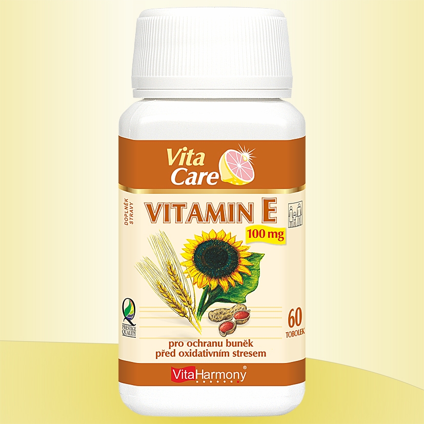 VITAMÍN E 100 mg - 60 TOB. | Vitaharmony