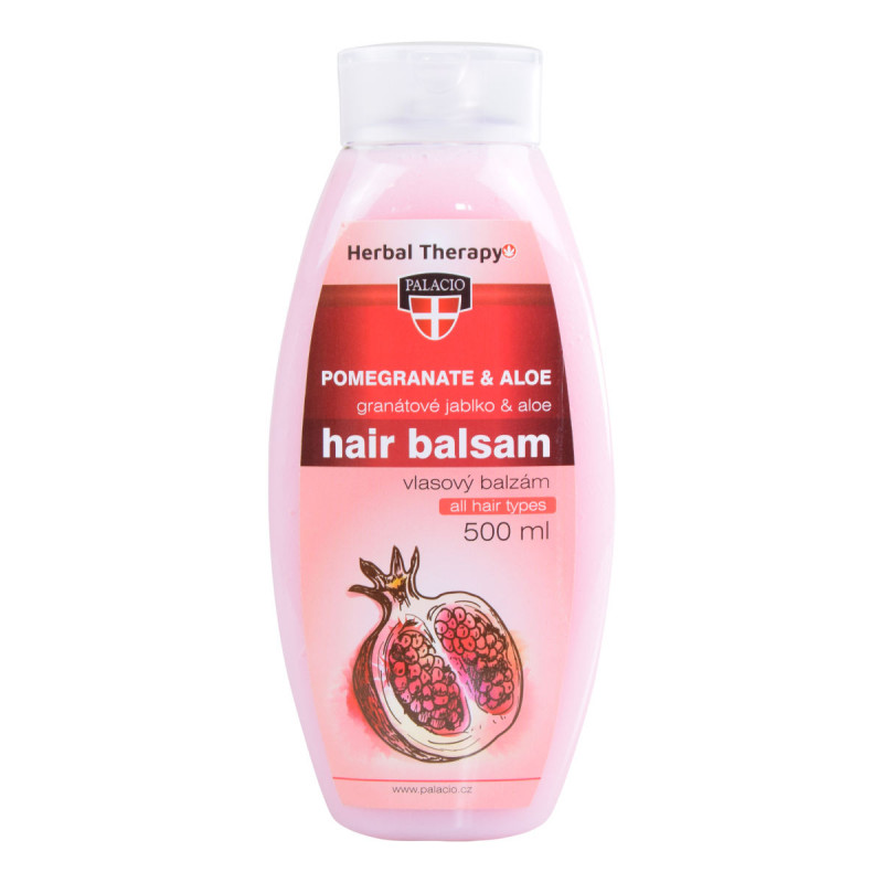 Granátové jablko a Aloe vera, vlasový balzam 500ml | Palacio