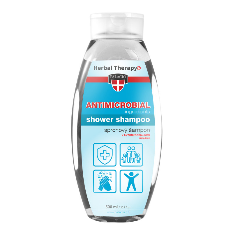 Sprchový šampón s antimikrobiálnymi prísadami 500ml | Palacio