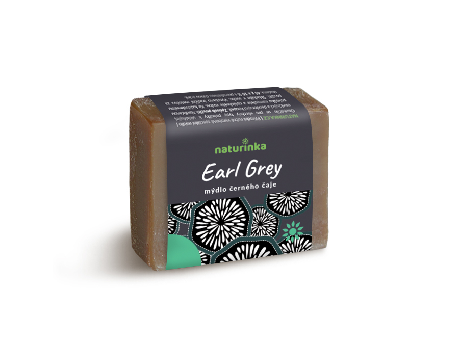 EARL GREY mydlo čierneho čaju 45g | Naturinka