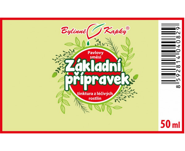 ZÁKLADNÝ PRÍPRAVOK (Netopier 1) - Bylinné kapky (tinktúra) 50 ml