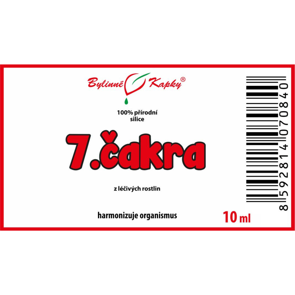 7.čakra - 100% prírodná silica - zmes olejov 10 ml | Bylinné kapky