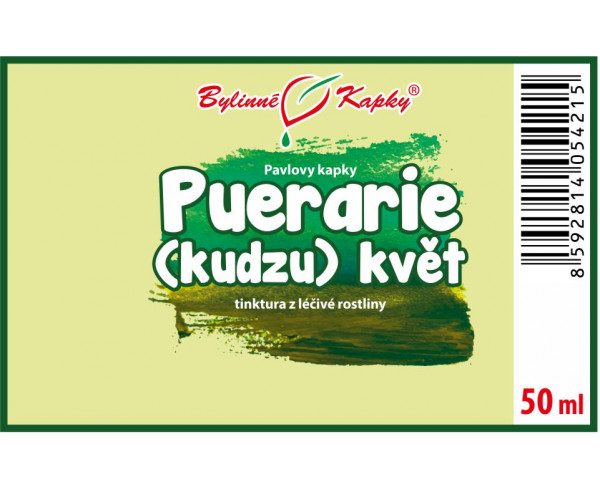 PUERÁRIA (KUDZU) kvet kvapky (tinktúra) 50ml | Bylinné kapky