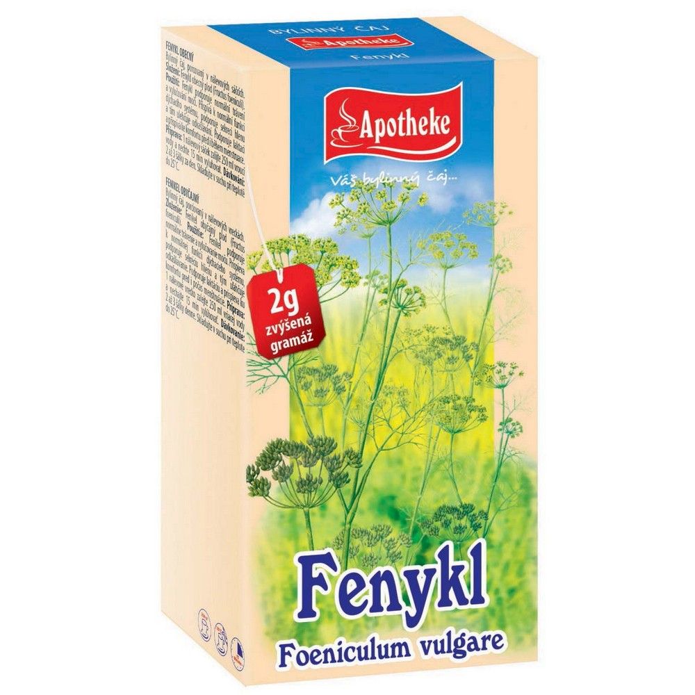 Apotheke Fenikel obyčajný čaj 20x2g