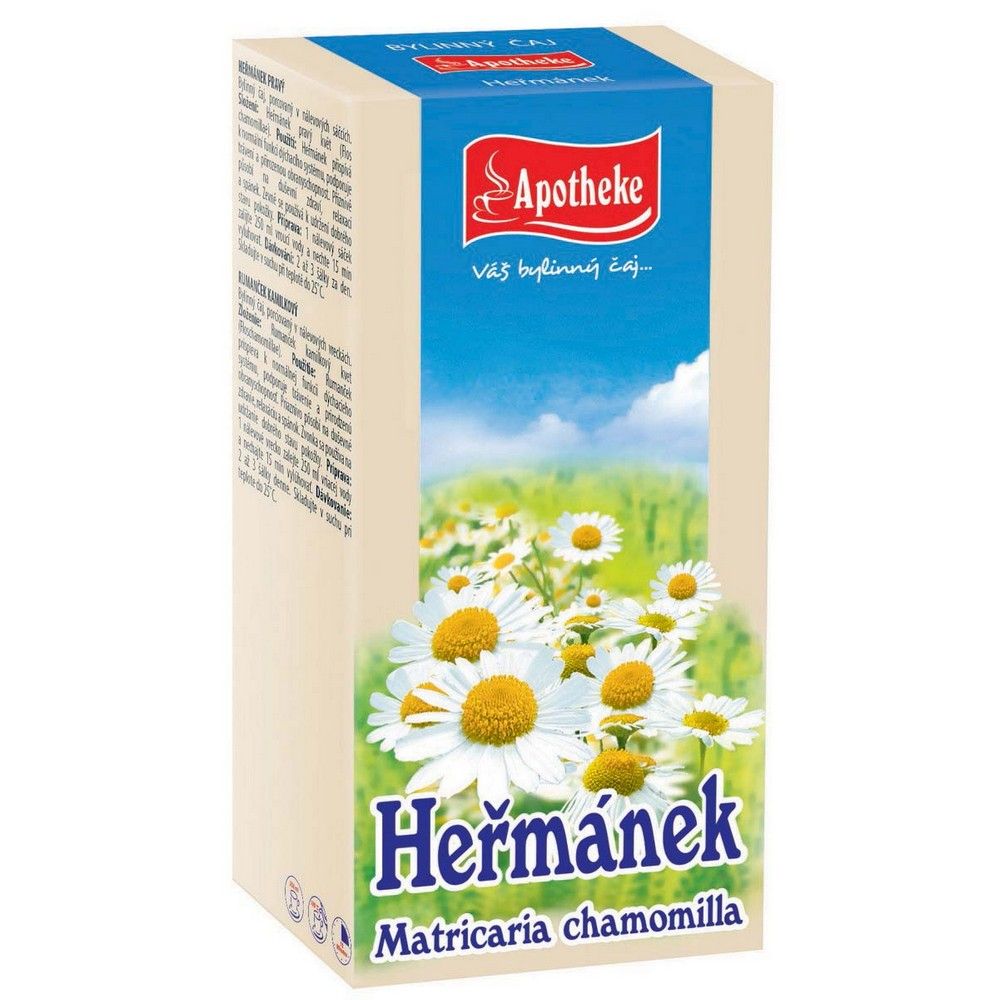 Apotheke Harmanček pravý čaj 20x1,5g