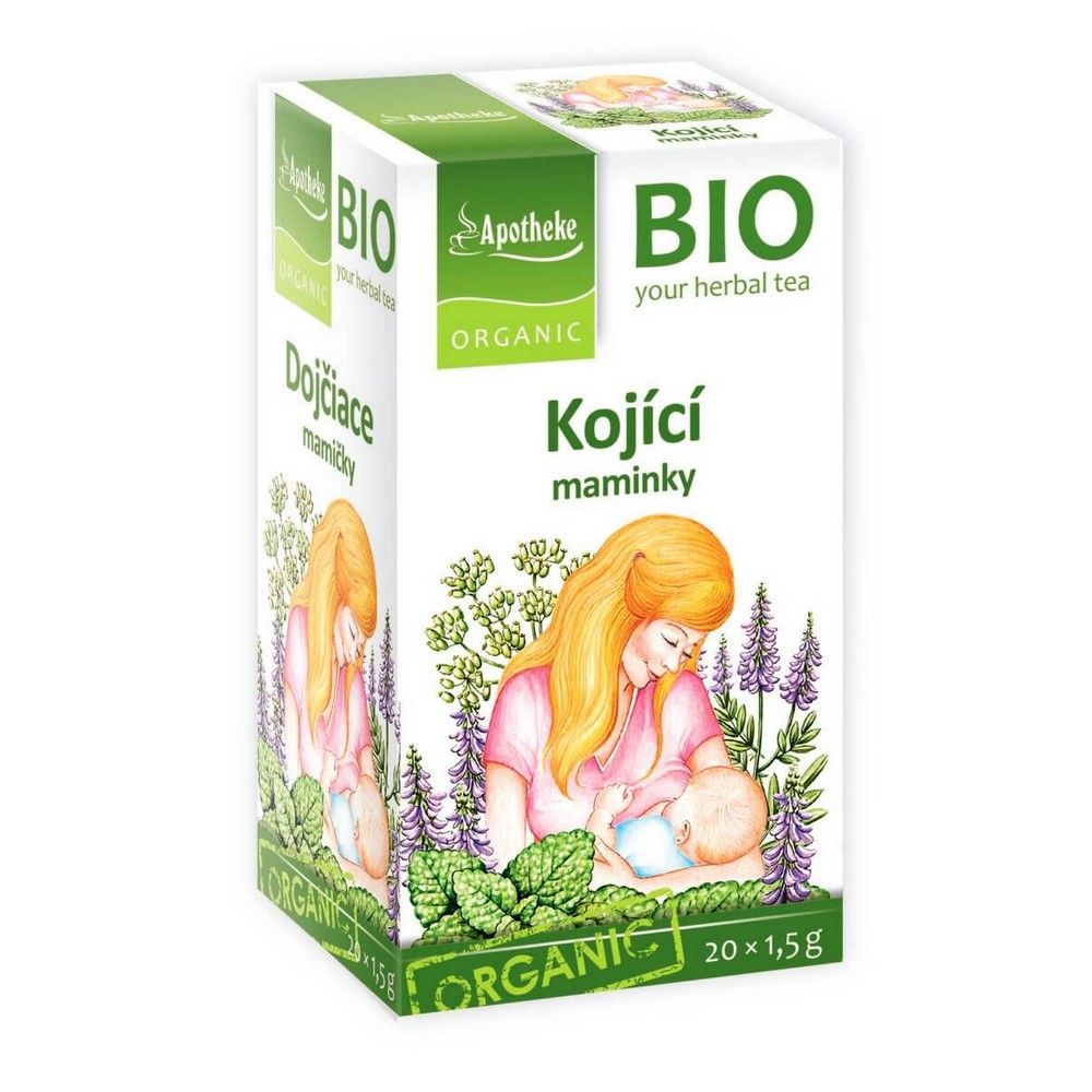 Apotheke BIO Dojčiace mamičky čaj 20x1,5g