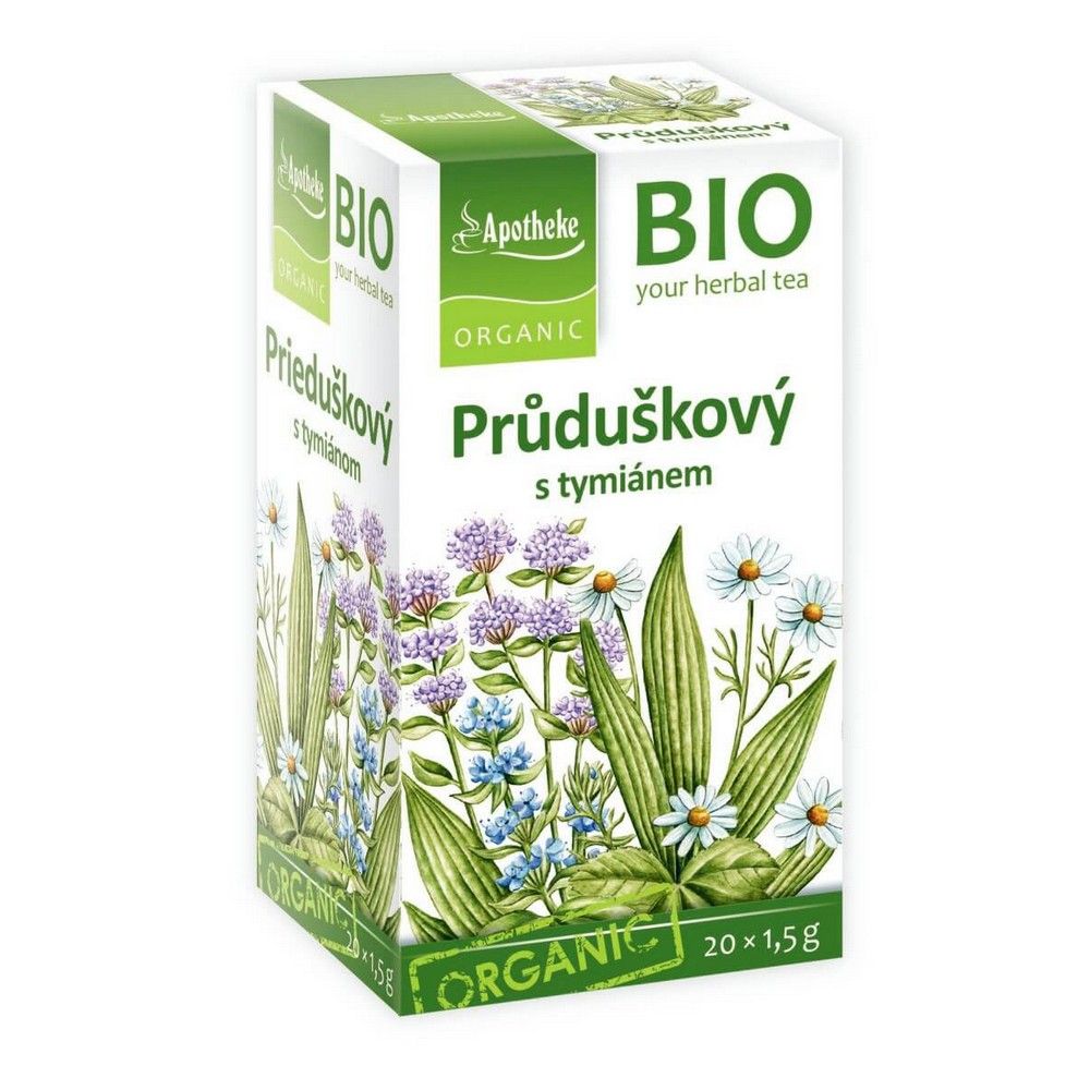 Apotheke BIO Prieduškový čaj s tymianom 20x1,5g