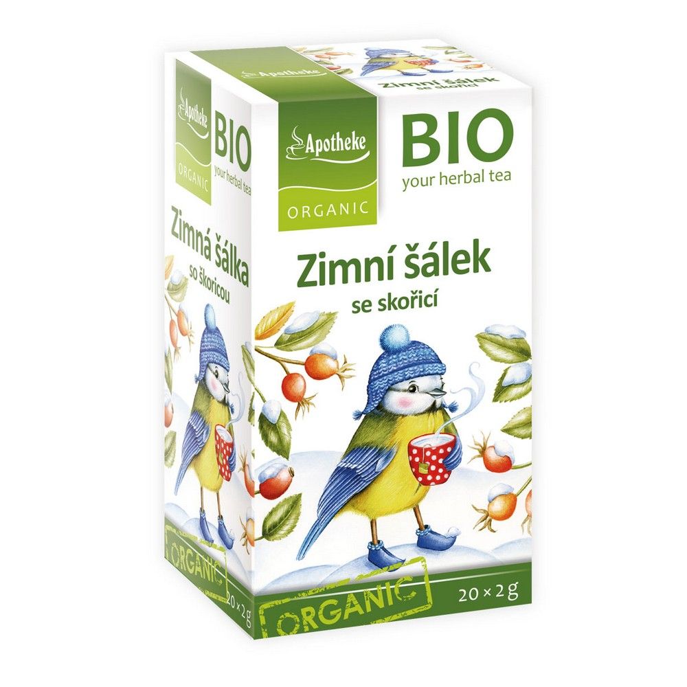 Apotheke BIO Zimná šálka so škoricou 20x2g