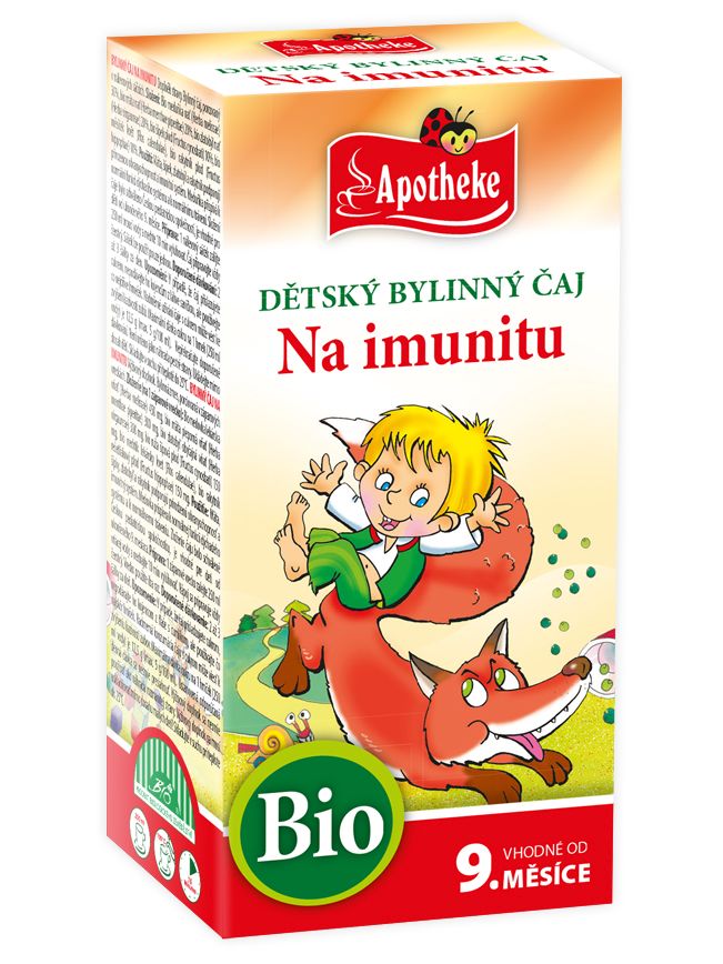 Apotheke Bylinkár Detský čaj na imunitu 20x1, 5g 36M+
