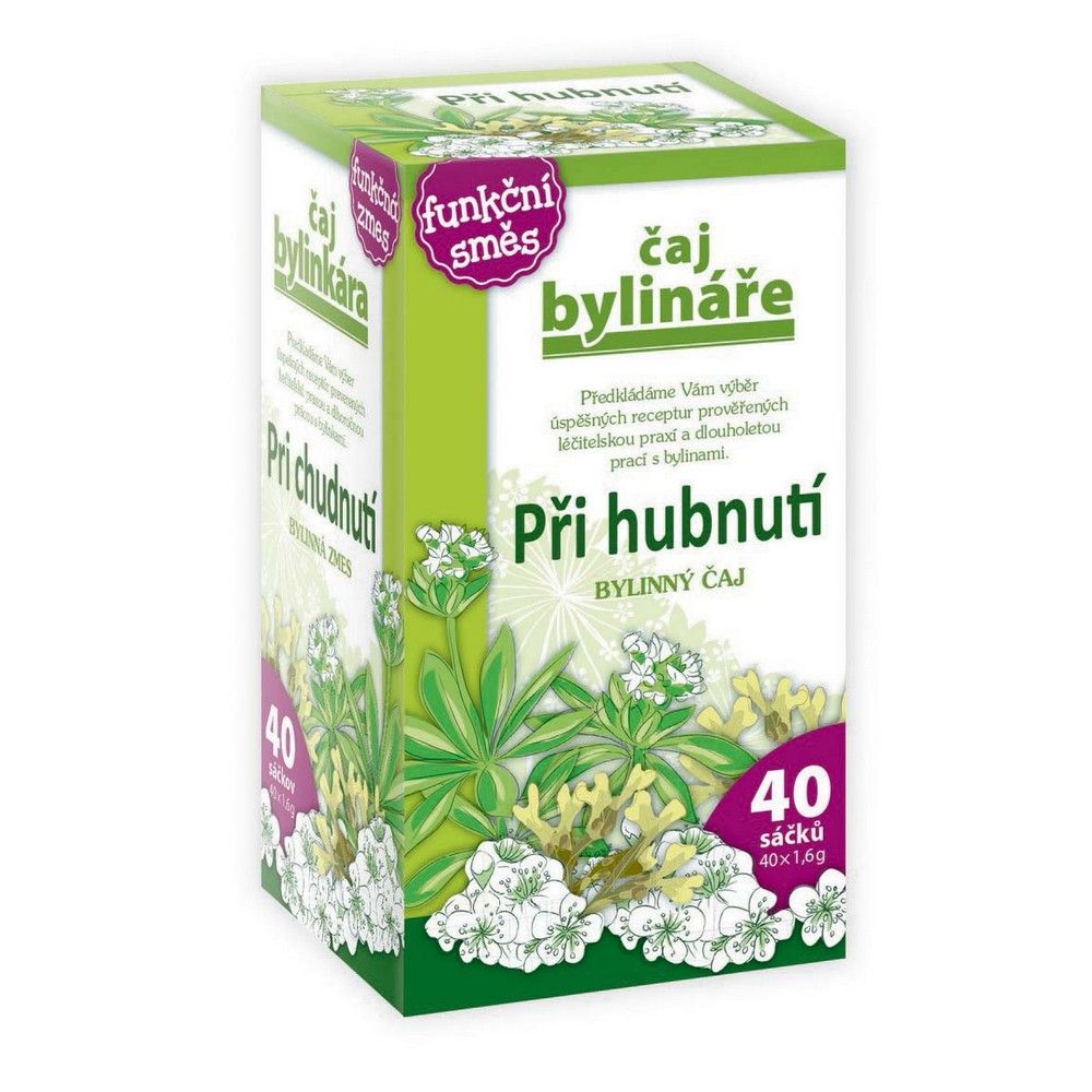 Apotheke Bylinkár Chudnúci čaj 40x1,6g