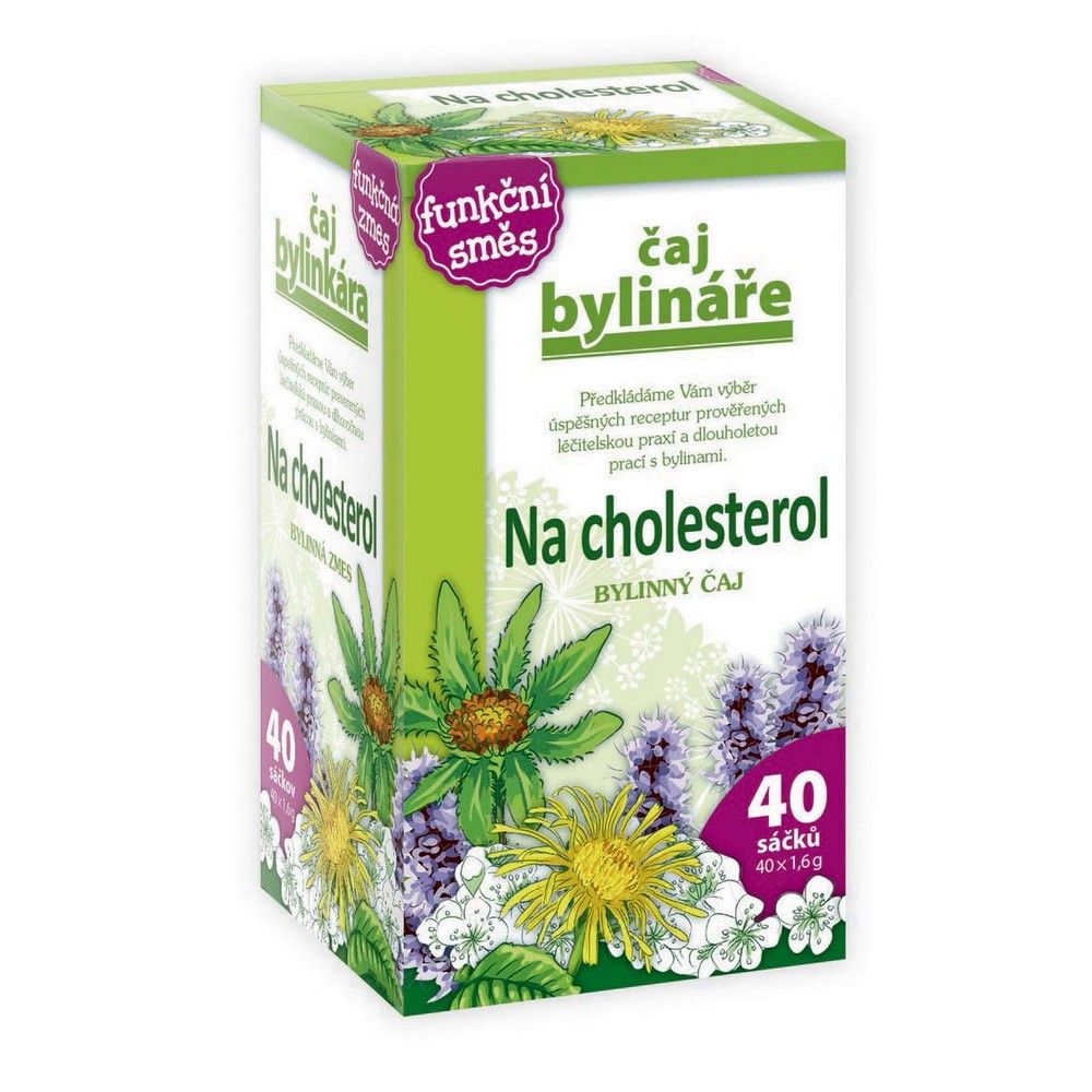 Apotheke Bylinkár Cholesterol čaj 40x1,6g