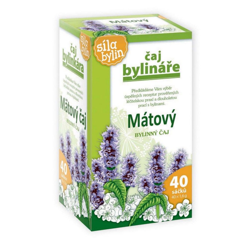 Apotheke Bylinár Mätový čaj 40x1,6g
