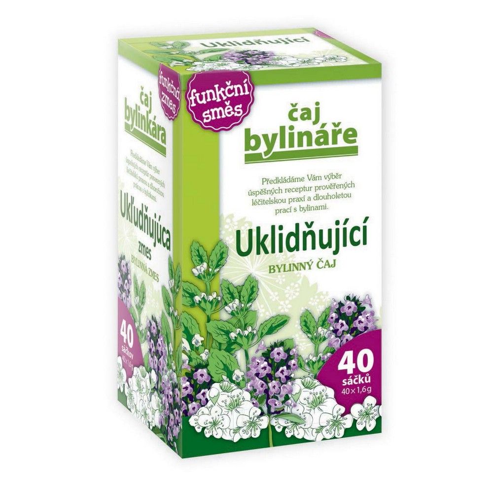 Apotheke Bylinkár Ukľudňujúci čaj 40x1,6g