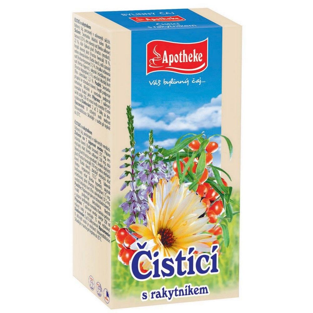 Apotheke Čistiaci čaj s rakytníkom 20x1,5g