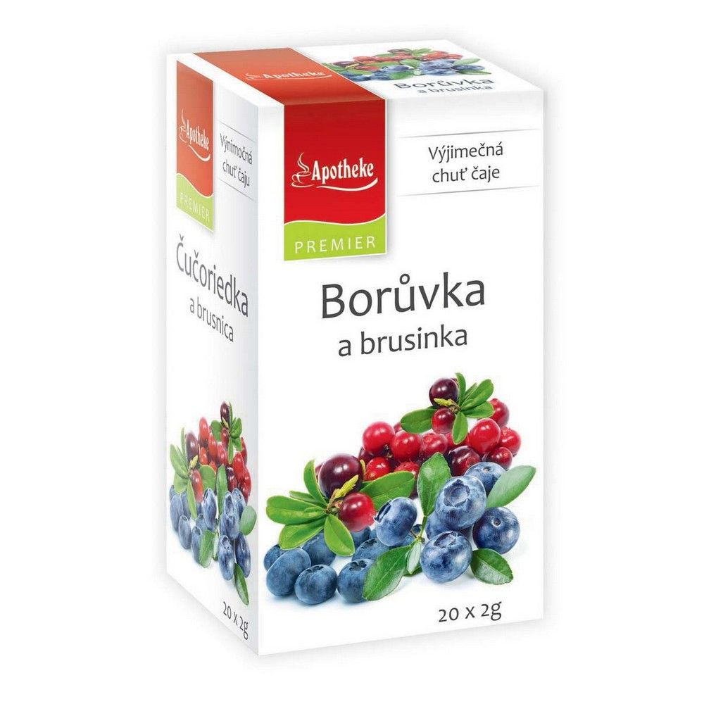 Apotheke Čučoriedka a brusnica 20x2g