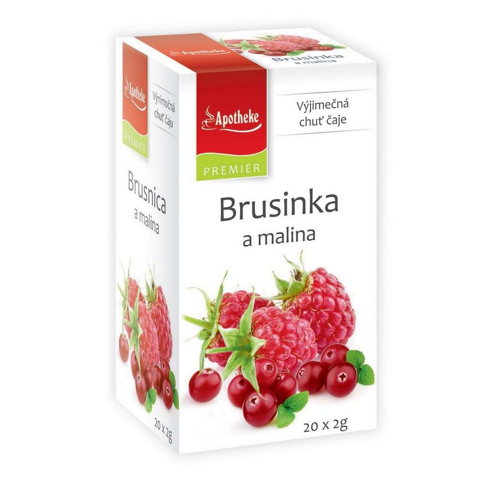 Apotheke Brusnica a malina 20x2g