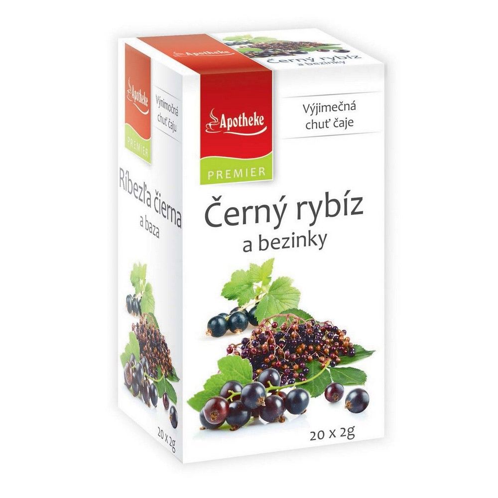 Apotheke Čierne ríbezle a bazy 20x2g