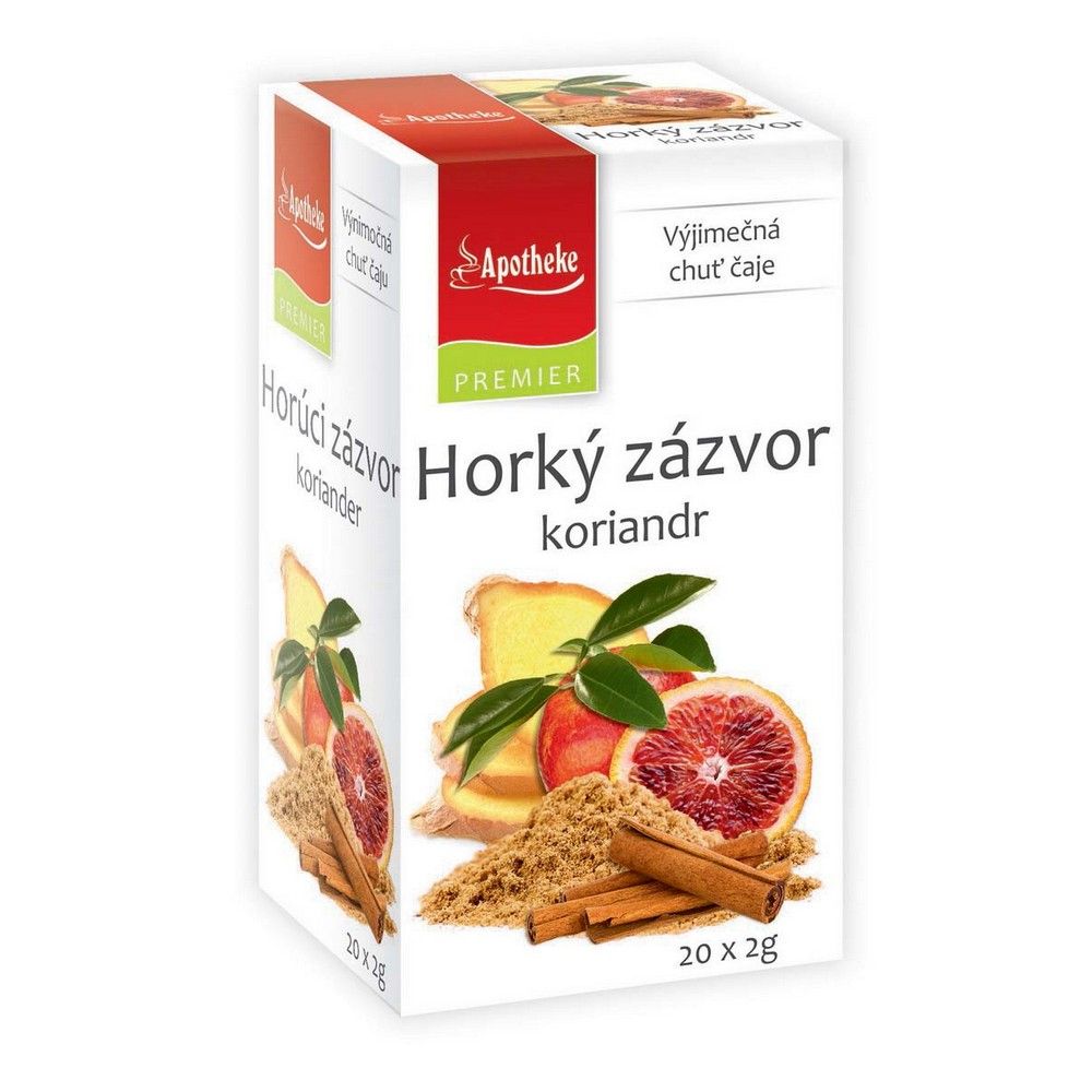 Apotheke Horúci zázvor a koriander 20x2g
