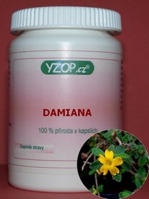 DAMIANA 50 kapsúl | YZOP