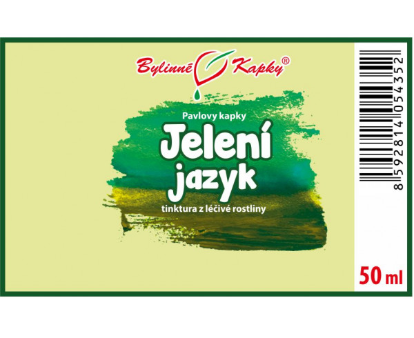 JELENIE JAZYK kvapky (tinktúra) 50ml | Bylinné kapky