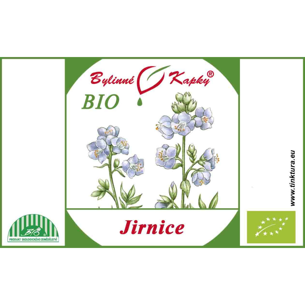 JIRNICA MODRÁ BIO kvapky (tinktúra) 50ml | Bylinné kapky