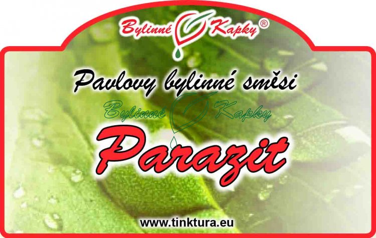 PARAZIT kvapky (tinktúra) 50ml | Bylinné kap