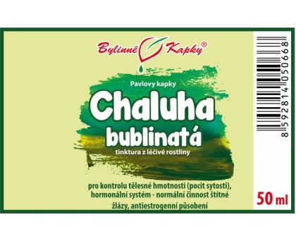 CHALUHA BUBLINATÁ kvapky (tinktúra) 50ml | Bylinné kapky