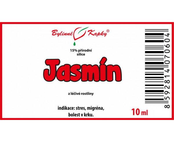 JASMÍN 15% prírodná silica 10ml | Bylinné kapky