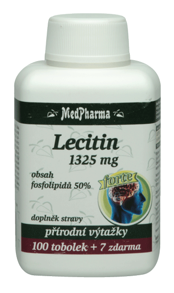 Lecitín 1325 MG FORTE - 107 TOB. | MEDPHARMA