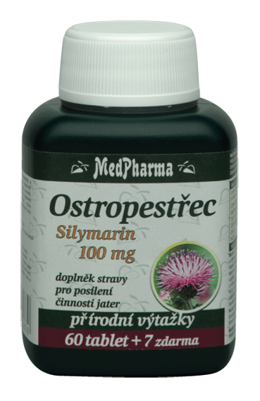 OSTROPESTREC, SILYMARÍN 100 MG - 67 TBL. | MEDPHARMA