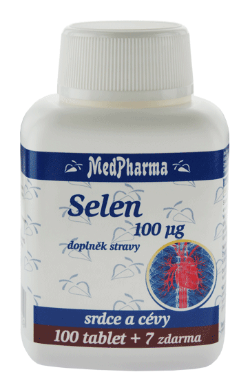 SELEN 100 µG - 107 TBL. | MEDPHARMA