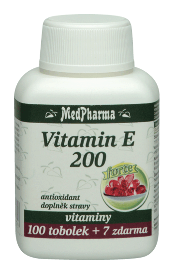 VITAMÍN E 200mg forte 107 tabliet | MEDPHARMA