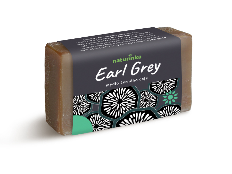 EARL GREY mydlo čierneho čaju 110g | Naturinka