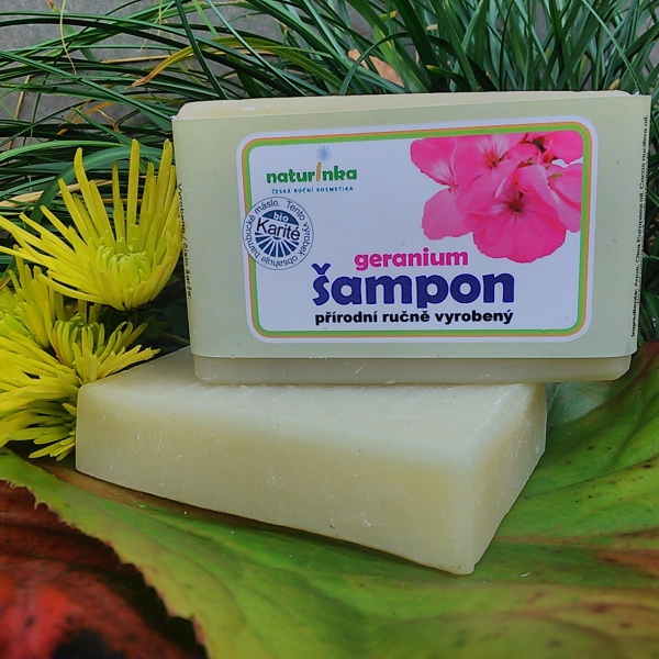 GERANIUM ŠAMPÓN NORMAL 110G | NATURINKA