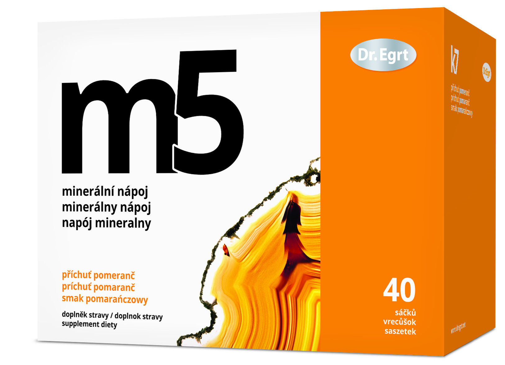 M5 MINERÁLNY NÁPOJ - 40 SÁČKOV | DR. EGRT