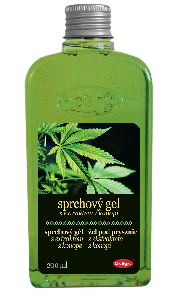 SPRCHOVÝ GÉL S EXTRAKTOM Z KONOPÍ 300ML | DR. EGRT
