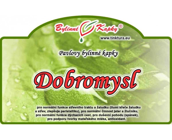 DOBROMYSEL kvapky (tinktúra) 50ml | Bylinné kapky