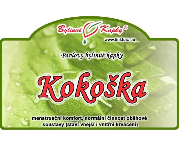 KOKOŠKA PASTUŠIA TOBOLKA kvapky (tinktúra) 50 ml | Bylinné kapky