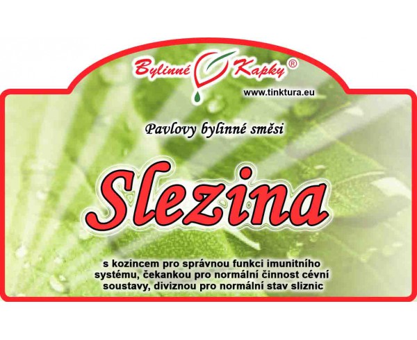 SLEZINA kvapky (tinktúra) 50ml | Bylinné kapky
