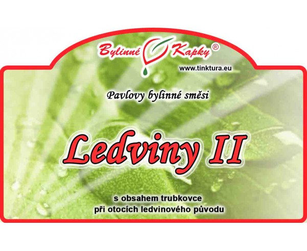 LEDVINY II kvapky (tinktúra) 50ml | Bylinné kapky