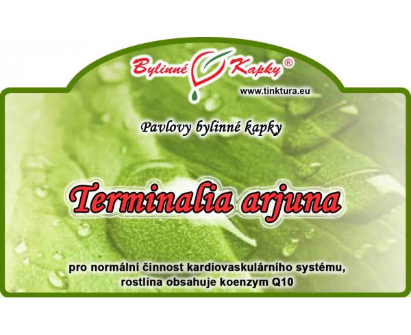TERMINALIA ARJUNA kvapky (tinktúra) 50ml | Bylinné kapky