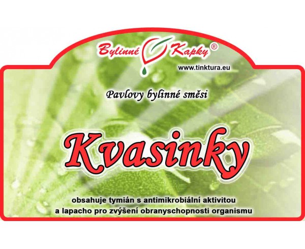 KVASINKY kvapky (tinktúra) 50ml | Bylinné kapky