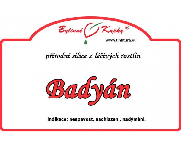 Badián 100% prírodná silica - esenciálny (éterický) olej 10 ml | Bylinné kapky