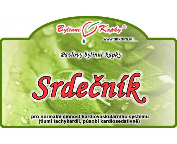 Srdcový kvapky (tinktúra) 50ml | Bylinné kapky