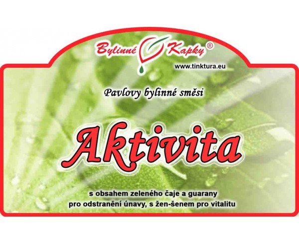 AKTIVITA kvapky (tinktúra) 50ml | Bylinné kapky