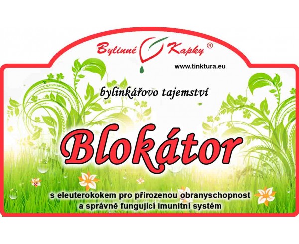 BLOKÁTOR kvapky (tinktúra) 50ml | Bylinné kapky