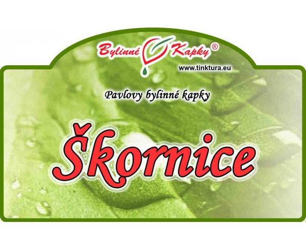 ŠKORNICA kvapky (tinktúra) 50ml | Bylinné kapky