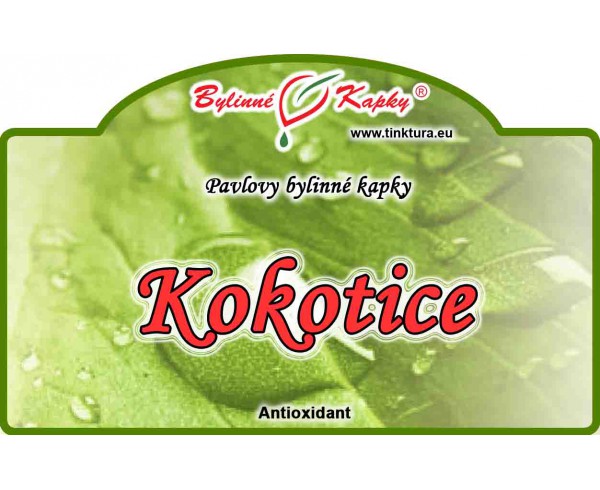 KOKOTICE kvapky (tinktúra) 50ml | Bylinné kapky