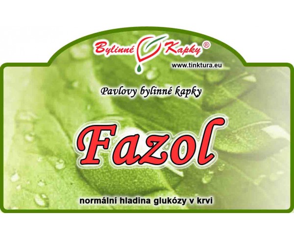FAZOL VŠEOBECNÝ kvapky (tinktúra) 50ml | Bylinné kapky