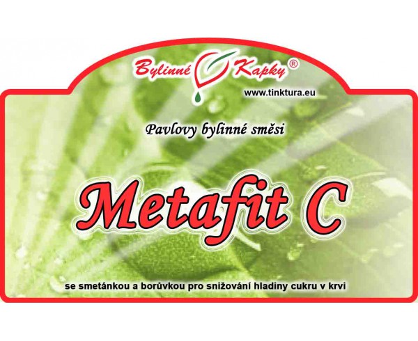 METAFIT C CUKROVKA kvapky (tinktúra) 50ml | Bylinné kapky
